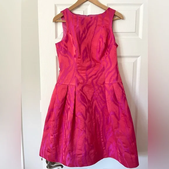 Rickie Freeman for Teri Jon | Dresses | Pink Flare 6 Rickie Freeman Teri  Jon Dress Formal Party Flare | Poshmark